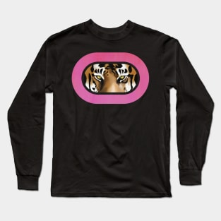 Intense stare from a tiger Long Sleeve T-Shirt